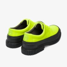 Camper Neon Yellow / Black Formal Shoes Mens - Pix Online Ireland | HEAQI9764